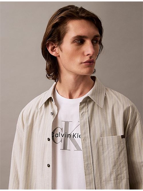 ss hero monologo tee 20s CALVIN KLEIN JEANS | LV04RB862GYAA